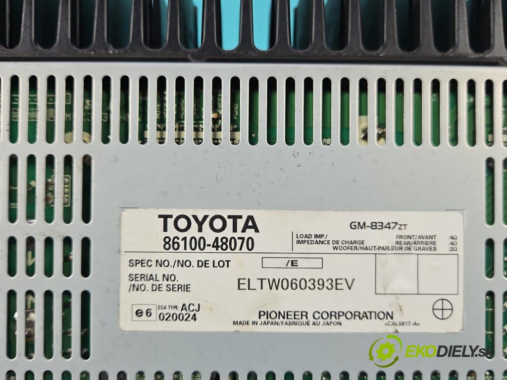 Lexus RX II 2003-2008 3.3 v6 211KM automatic 155 kW 3331 cm3 5- Zesilovač: 86100-48070 (Zosilňovač)