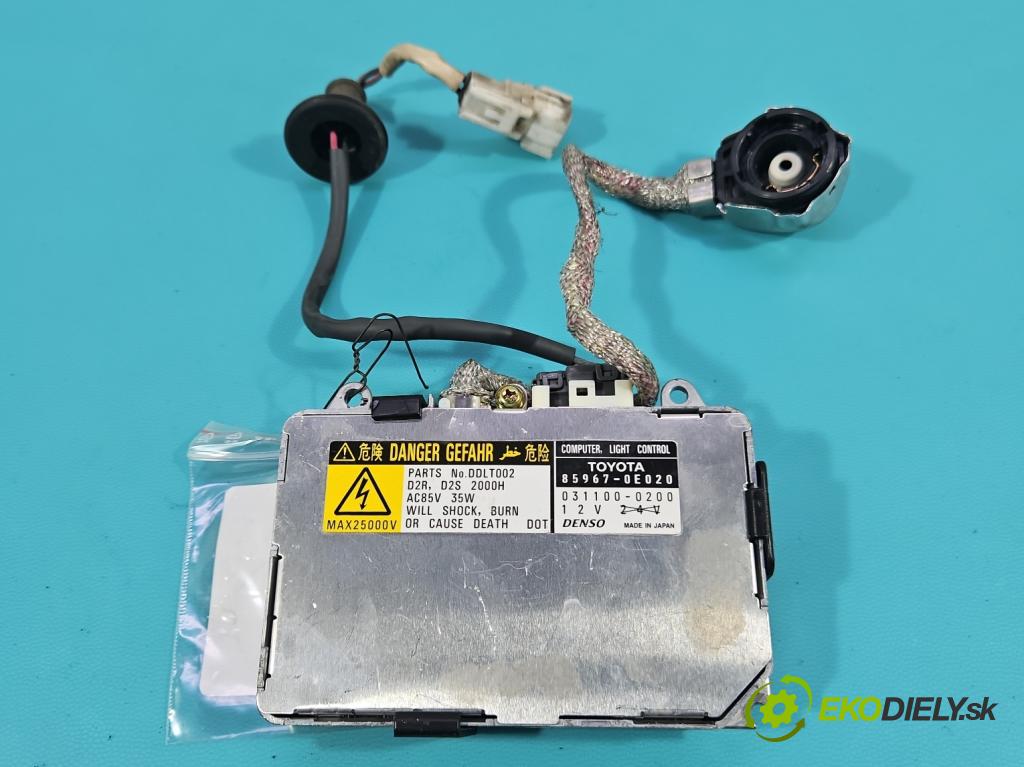 Lexus RX II 2003-2008 3.3 v6 211KM automatic 155 kW 3331 cm3 5- střídač: xenon 85967-0E020 (Riadiaca jednotka xenónu)
