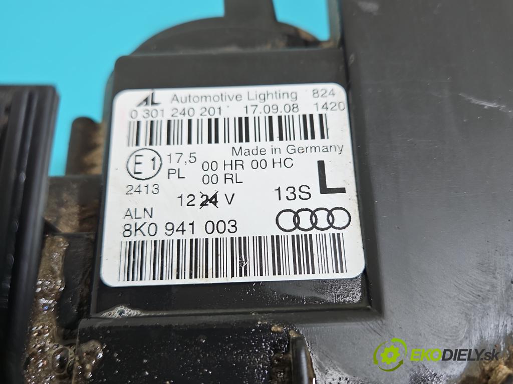 Audi A4 B8 2007-2015 2.7 tdi 190 HP automatic 140 kW 2698 cm3 4- Reflektor: ľavý 8K0941003 (Kľučka dverí ostatné)