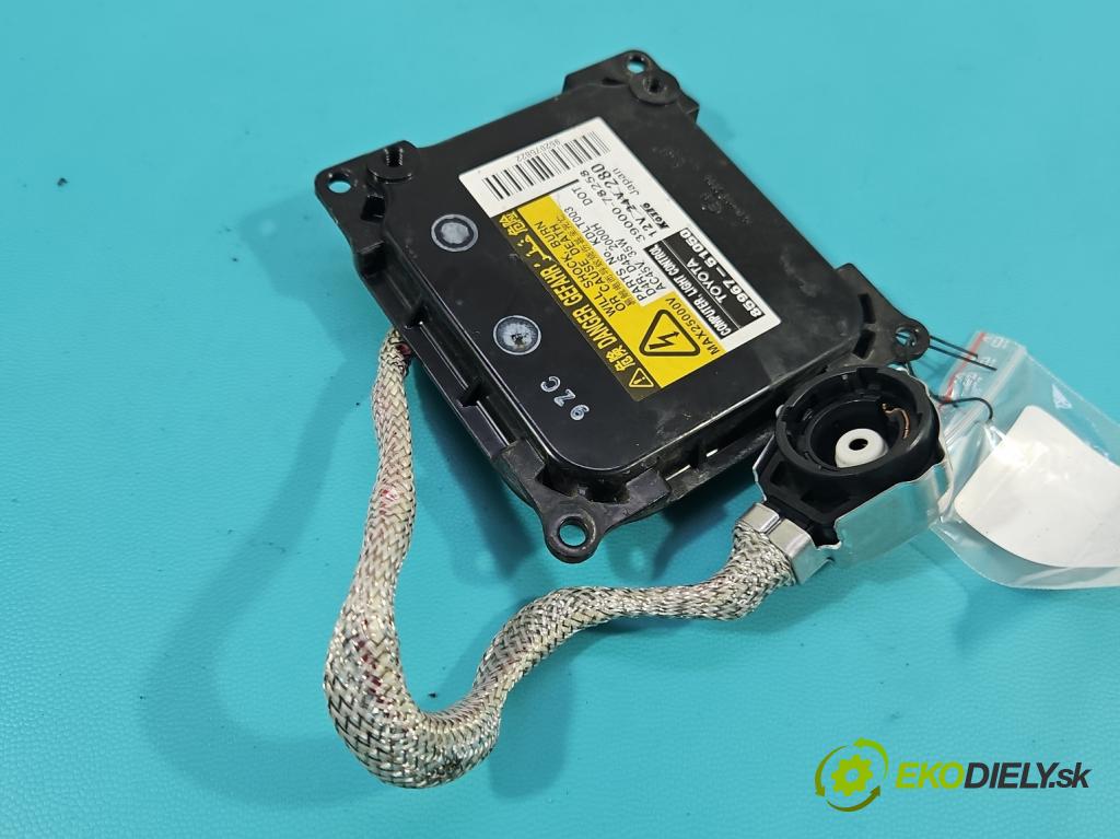 Toyota Avensis III T27 2009-2018 2.0 16v 152KM manual 112 kW 1987 cm3 5- střídač: xenon 85967-51050 (Riadiaca jednotka xenónu)