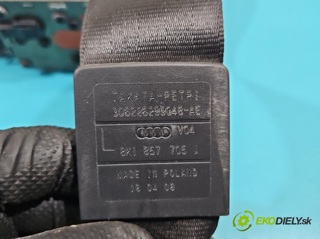 Audi A4 B8 2007-2015 2.7 tdi 190 HP automatic 140 kW 2698 cm3 4- pas bezpečnosť: predné ľavý 8K1857705J