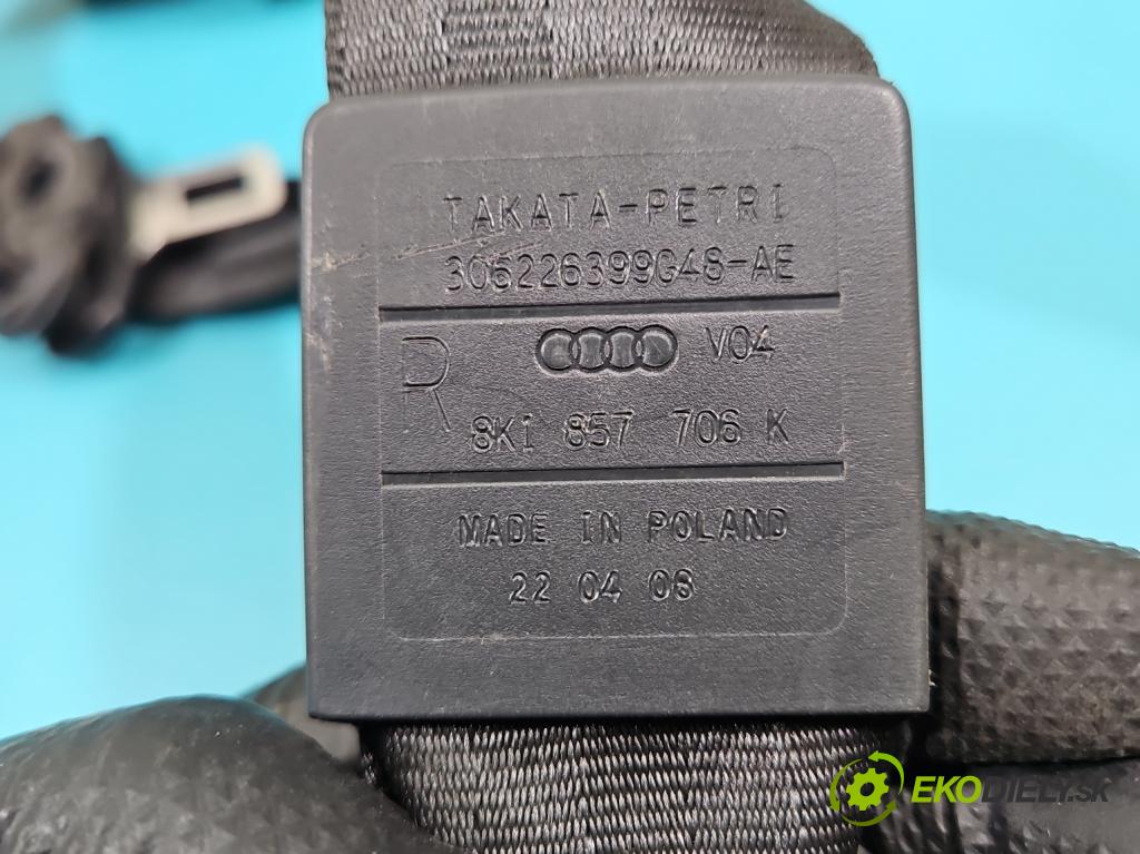 Audi A4 B8 2007-2015 2.7 tdi 190 HP automatic 140 kW 2698 cm3 4- pas bezpečnosť: predné pravý 8K1857706K