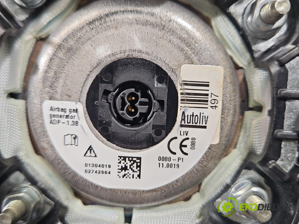 Ford Transit Custom 2013- 2.0 tdci 131 HP manual 96 kW 1995 cm3 5- airbag vzduch: Řidiči: JK21-V042B85-AAW (Airbag)