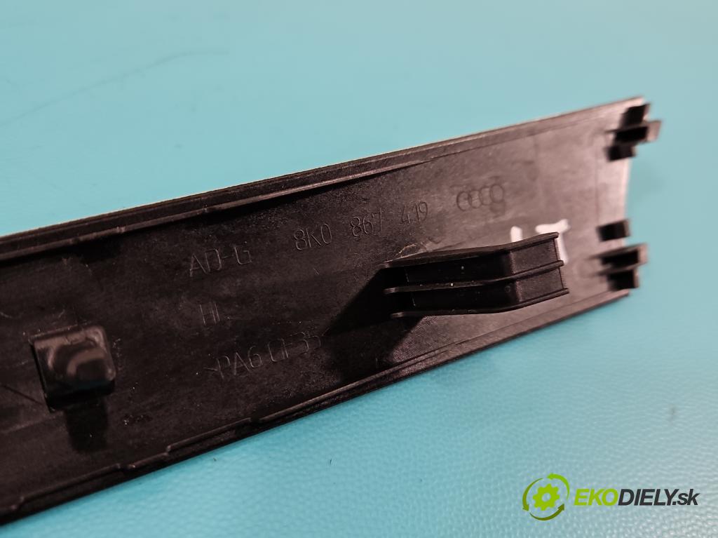 Audi A4 B8 2007-2015 2.7 tdi 190 HP automatic 140 kW 2698 cm3 4- lišta ozdobná vnitŕní: 8K0863305