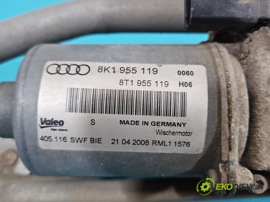 Audi A4 B8 2007-2015 2.7 tdi 190 hp automatic 140 kW 2698 cm3 4- mechanismus stěračů 8K1955119