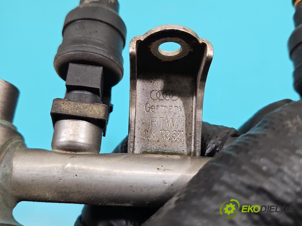 Audi A4 B5 1994-2001 1.8 20v 125 HP  92 kW 1781 cm3 4- vstrek 058133551A (Vstrekovač paliva)