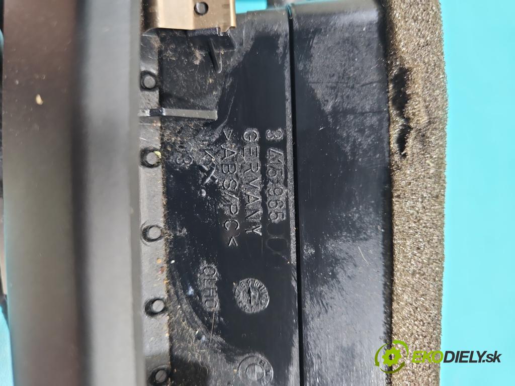 Bmw X3 E83 2003-2010 3.0d 218 HP automatic 160 kW 2993 cm3 5- Mřížka: kúrenia stredová 3415974 (Mriežka kúrenia (fukár))