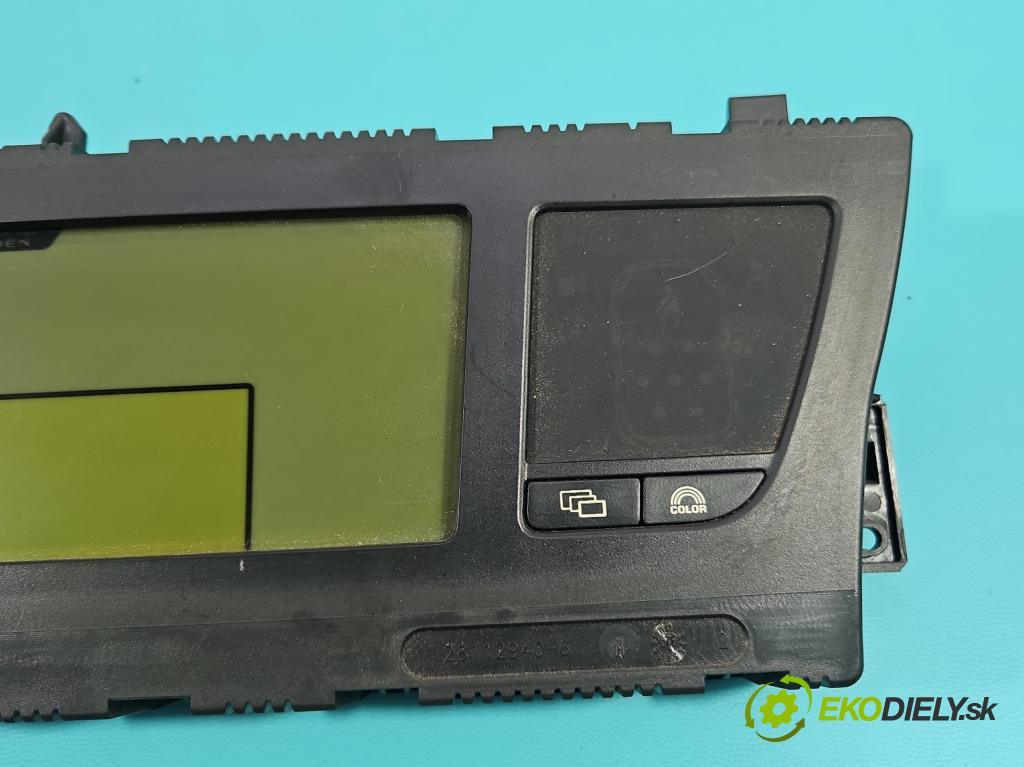 Citroen C4 Grand picasso I 2006-2013 1.6 HDI 109 HP manual 80 kW 1560 cm3 5- prístrojovka/ budíky P9664365280 (Prístrojová doska)