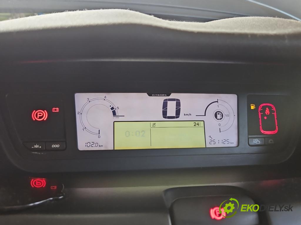 Citroen C4 Grand picasso I 2006-2013 1.6 HDI 109 HP manual 80 kW 1560 cm3 5- prístrojovka/ budíky P9664365280 (Prístrojová doska)
