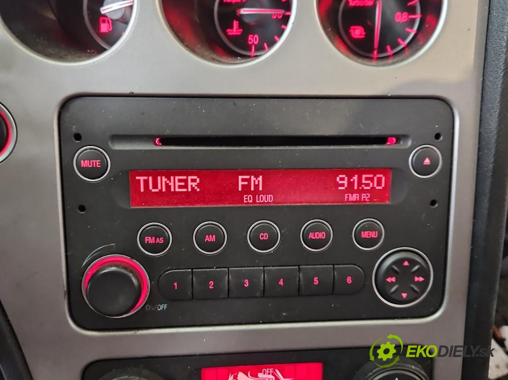 Alfa romeo 159 1.9 jtd 116 hp manual 85 kW 1910 cm3 4- Radio továrna: 7646302316