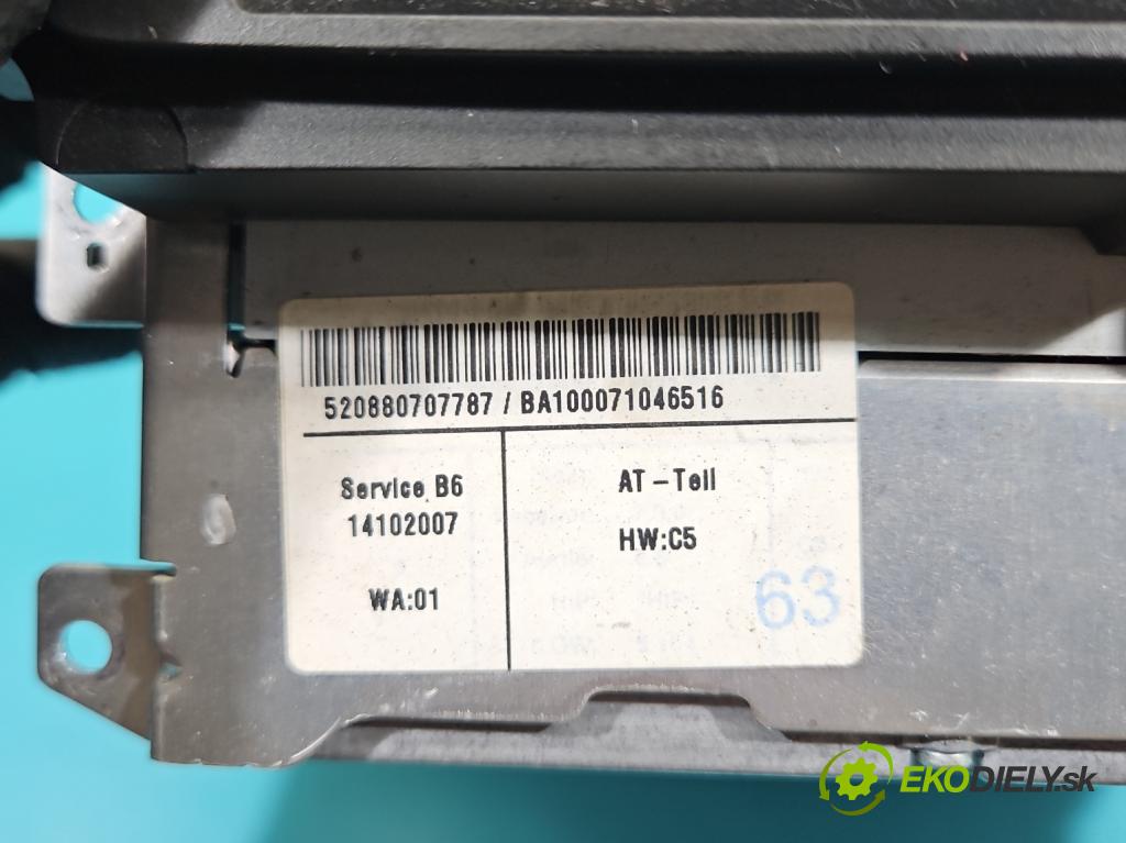 Bmw 3 E90 2005-2013 2.0d 163 HP manual 120 kW 1995 cm3 5- Radio originál 9150961