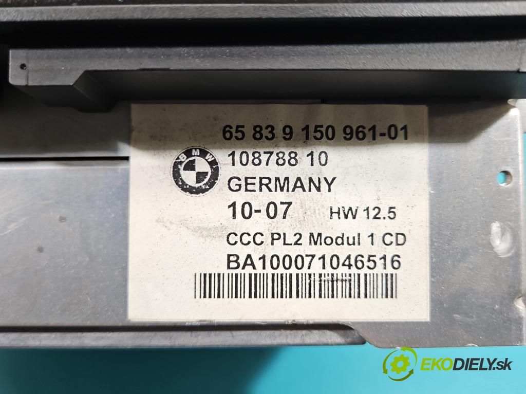 Bmw 3 E90 2005-2013 2.0d 163 HP manual 120 kW 1995 cm3 5- Radio originál 9150961