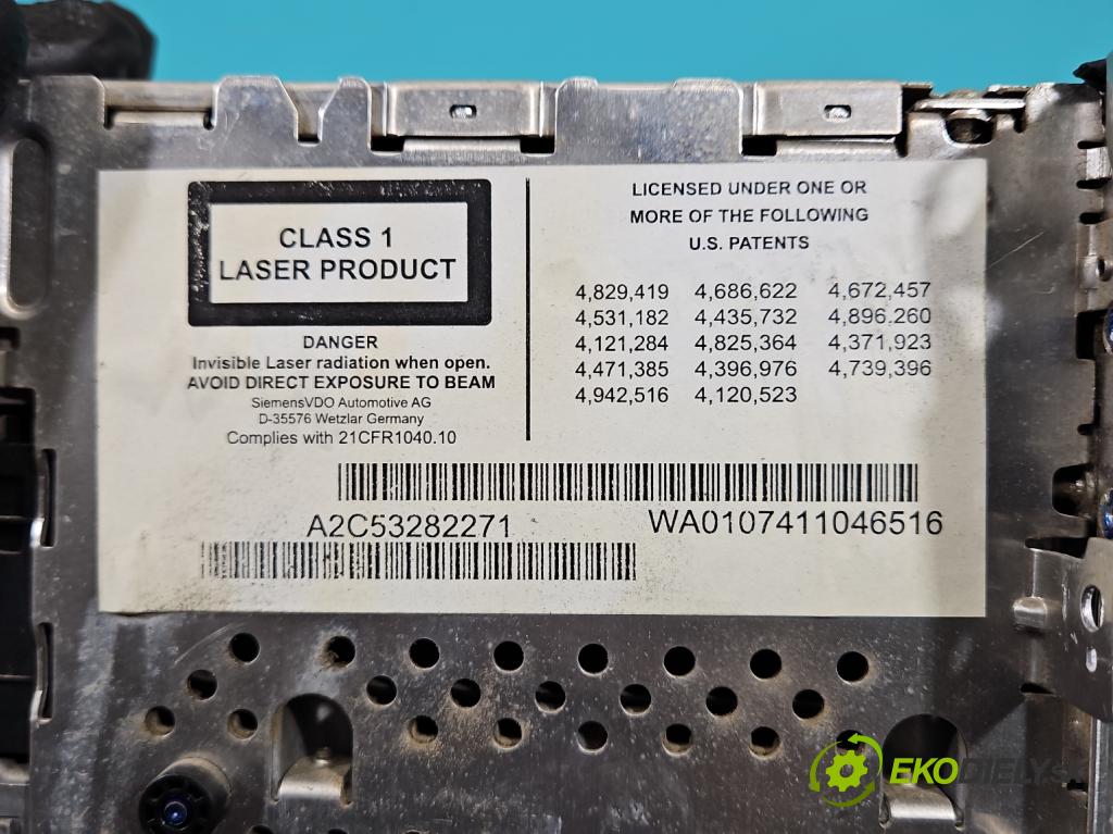 Bmw 3 E90 2005-2013 2.0d 163 HP manual 120 kW 1995 cm3 5- Radio originál 9150961