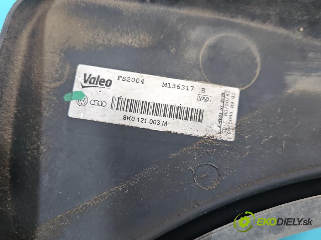 Audi A4 B8 2007-2015 2.7 tdi 190 HP automatic 140 kW 2698 cm3 4- Ventilátor chladiča 8K0121003M