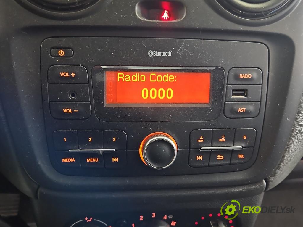 Dacia Dokker 2012- 1.3 TCE: 102 HP manual 75 kW 1332 cm3 5- Radio originál 281156864R