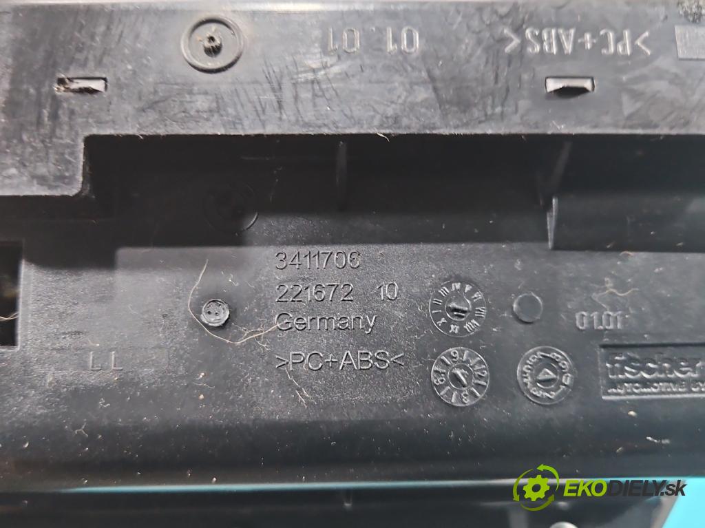 Bmw X3 E83 2003-2010 3.0d 218 hp automatic 160 kW 2993 cm3 5- lišta ozdobná interiéry: 1222777