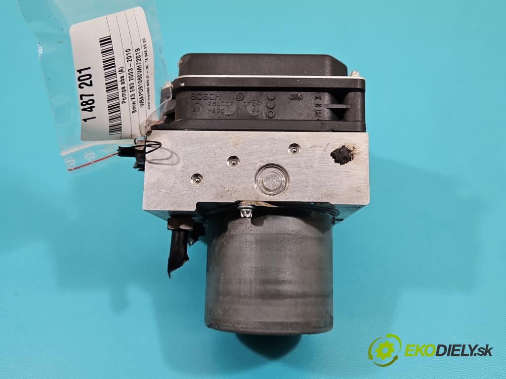 Bmw X3 E83 2003-2010 3.0d 218 HP automatic 160 kW 2993 cm3 5- čerpadlo abs 0265236012 (Pumpa ABS)