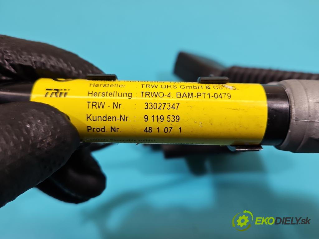 Bmw X3 E83 2003-2010 3.0d 218 HP automatic 160 kW 2993 cm3 5- pas bezpečnosť: predné ľavý 33027347