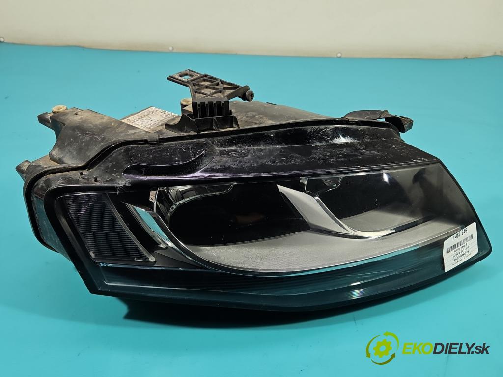 Audi A4 B8 2007-2015 2.7 tdi 190 HP automatic 140 kW 2698 cm3 4- Reflektor: pravý 8K0941004 (Svetlo predné pravé)