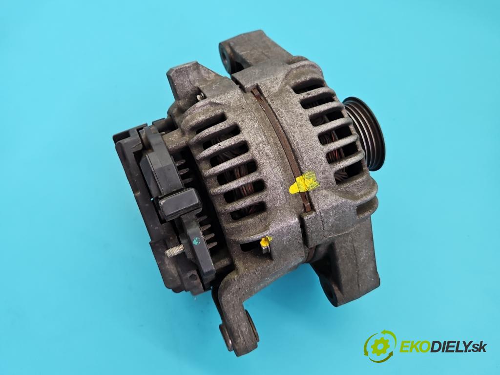 Opel Zafira A 1999-2005 1.6 16V 101 HP manual 74 kW 1598 cm3 5- Alternator 0124425009 (Alternátor)