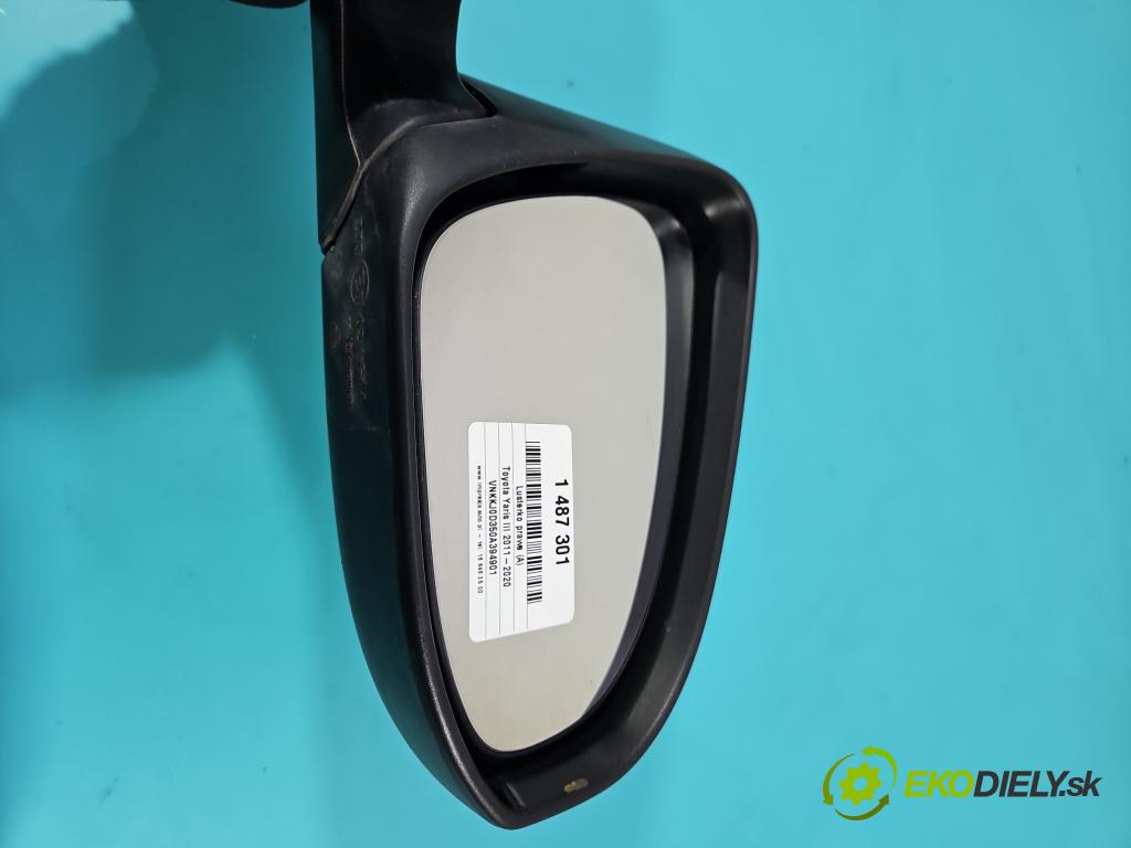 Toyota Yaris III 2011-2020 1.3 vvt-i 99 hp manual 73 kW 1329 cm3 5- zpětné zrcátko pravé (Klika dveří ostatní)