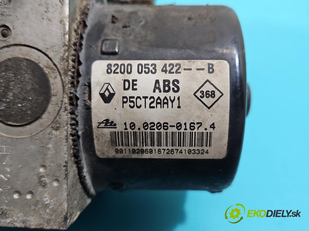 Renault Laguna II 2001-2007 1.9 DCI 101 HP manual 74 kW 1870 cm3 5- čerpadlo abs 8200053422-B (Pumpa ABS)