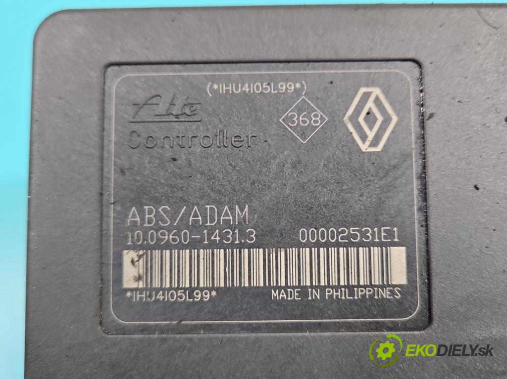 Renault Laguna II 2001-2007 1.9 DCI 101 HP manual 74 kW 1870 cm3 5- čerpadlo abs 8200053422-B (Pumpa ABS)