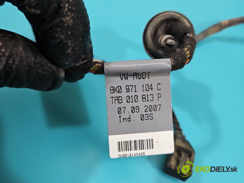 Audi A4 B8 2007-2015 2.7 tdi 190 hp automatic 140 kW 2698 cm3 4- Balíček: nárazníku zadní 8K0971104C
