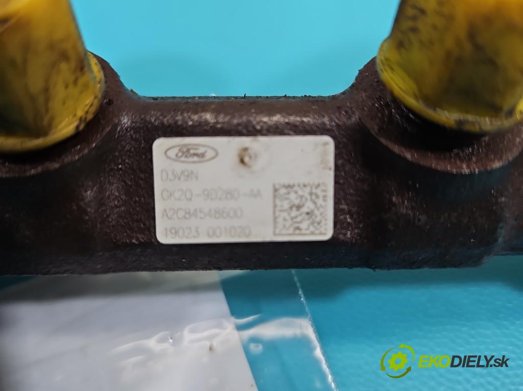 Ford Transit Custom 2013- 2.0 tdci 131 HP manual 96 kW 1995 cm3 5- lišta vstrekovacia CK2Q-9D280-AA (Vstrekovacia lišta)