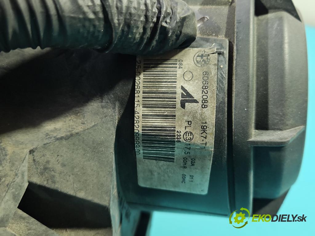 Alfa romeo 159 1.9 jtd 116 hp manual 85 kW 1910 cm3 4- světlo pravý 60682088 (Pravé přední světlo)