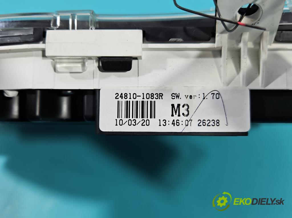 Renault Koleos I 2008-2016 2.5 16V 167 HP manual 123 kW 2488 cm3 5- prístrojovka/ budíky 24810-1083R (Prístrojová doska)