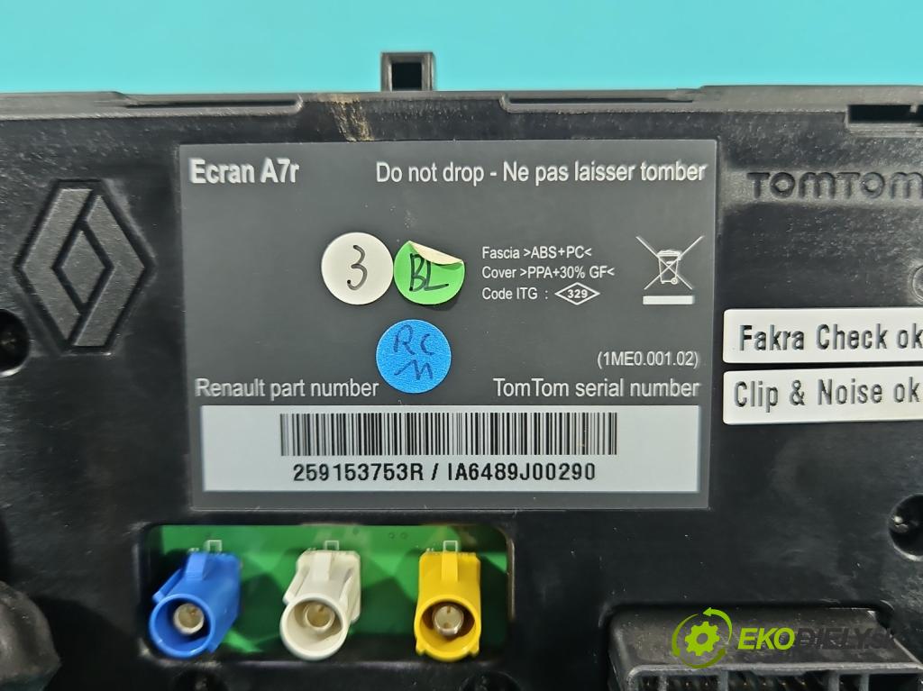 Renault Koleos I 2008-2016 2.5 16V 167 HP manual 123 kW 2488 cm3 5- Zobrazit: 259153753R (Prístrojová doska)