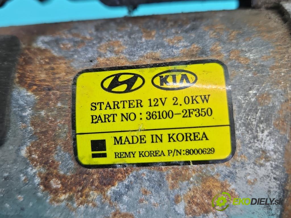Hyundai Tucson III 2015-2020 2.0 crdi 136 HP automatic 100 kW 1999 cm3 5- štartér 36100-2F350 (Štartér)