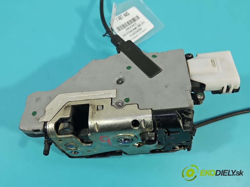Citroen C4 Grand picasso I 2006-2013 1.6 HDI 109 hp manual 80 kW 1560 cm3 5- zámek zadní levý 24090158
