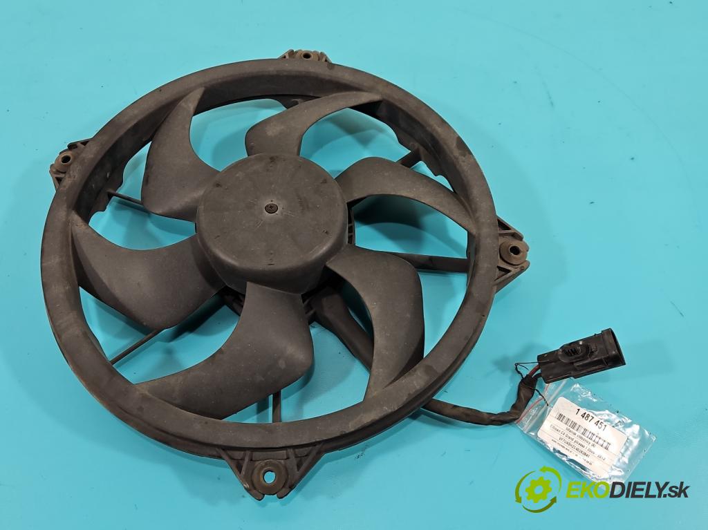 Citroen C4 Grand picasso I 2006-2013 1.6 HDI 109 hp manual 80 kW 1560 cm3 5- ventilátor chladič 