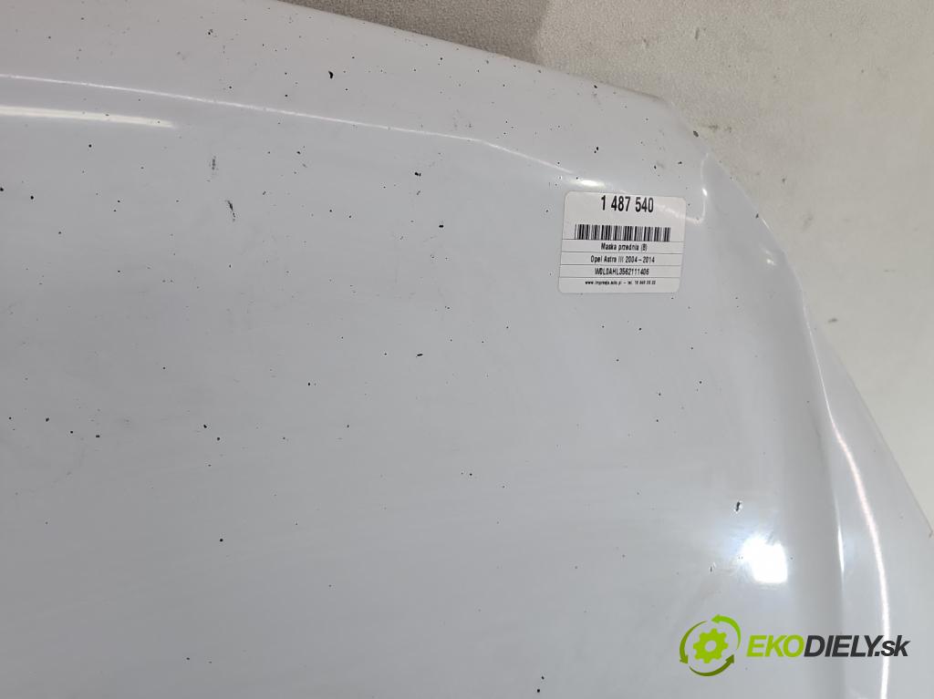 Opel Astra III 2004-2014 1.9 cdti 120 HP manual 88 kW 1910 cm3 5- kapota predná