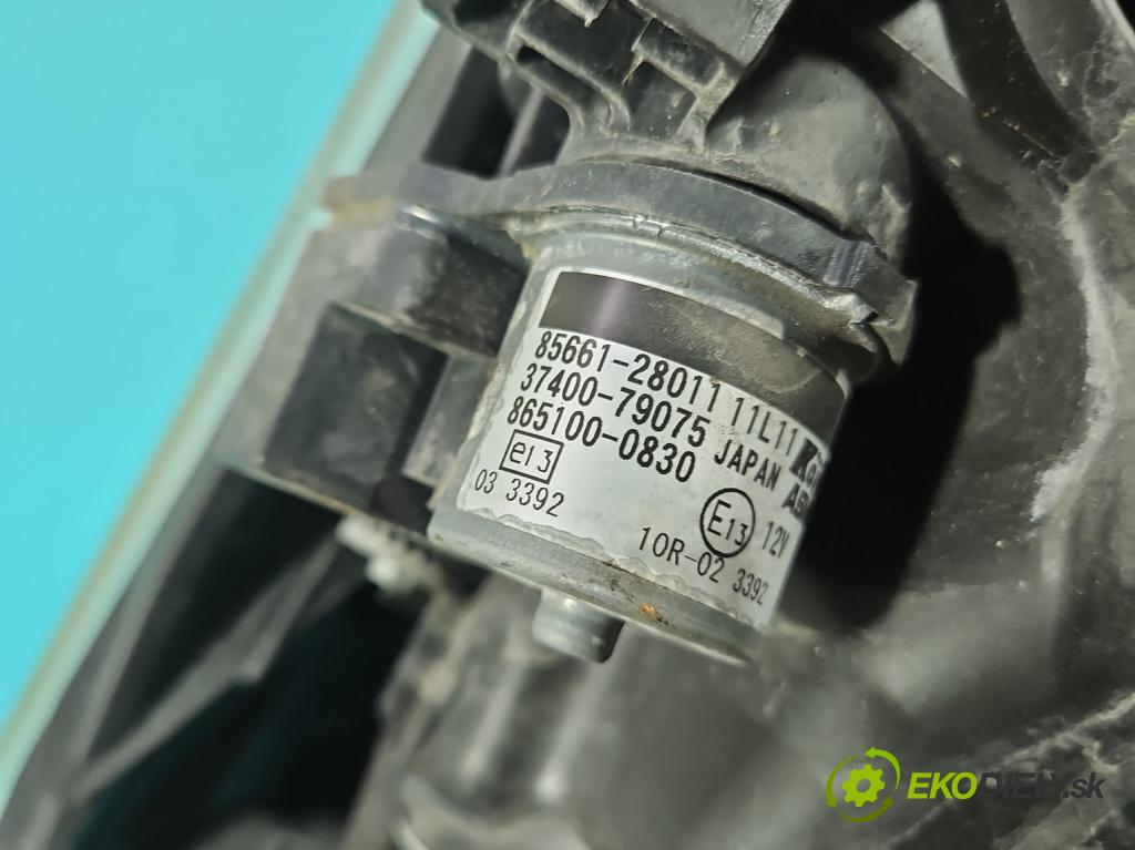 Toyota Avensis III T27 2009-2018 2.0 16v 152KM manual 112 kW 1987 cm3 5- Reflektor: pravý H279HR-AE (Svetlo predné pravé)