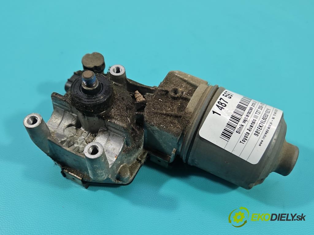 Toyota Avensis III T27 2009-2018 2.0 16v 152KM manual 112 kW 1987 cm3 5- motor stěračů přední 0390241642