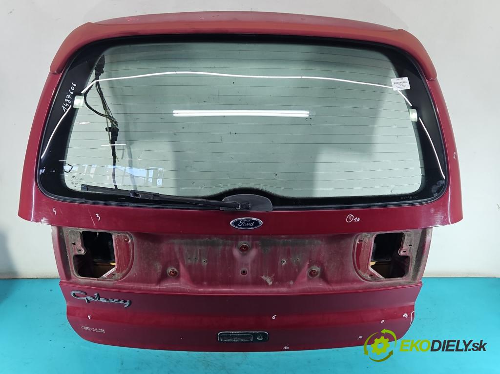 Ford Galaxy Mk1 1995-2006 2.0 16v 116 hp manual 85 kW 1998 cm3 5- zadní kufrové dveře  (Zadní kapota (kufr))
