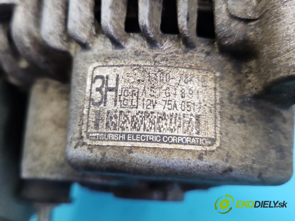 Suzuki Grand Vitara II 2005-2014 2.4 16V 169KM manual 124 kW 2393 cm3 5- Alternator A5T61891 (Alternátor)