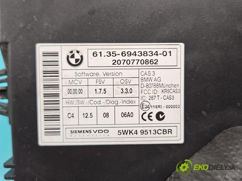 Bmw 3 E90 2005-2013 2.0d 163 HP manual 120 kW 1995 cm3 5- riadiaca jednotka motora 0281013501
