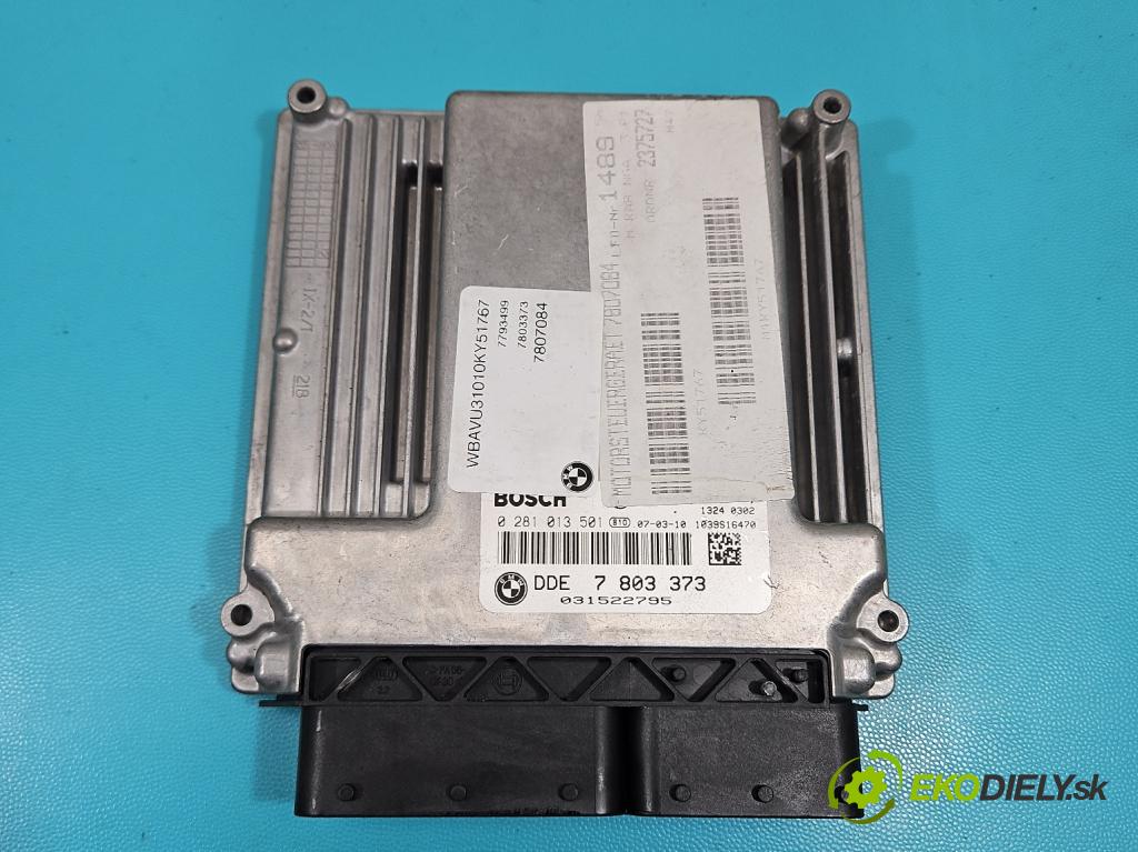 Bmw 3 E90 2005-2013 2.0d 163 HP manual 120 kW 1995 cm3 5- riadiaca jednotka motora 0281013501