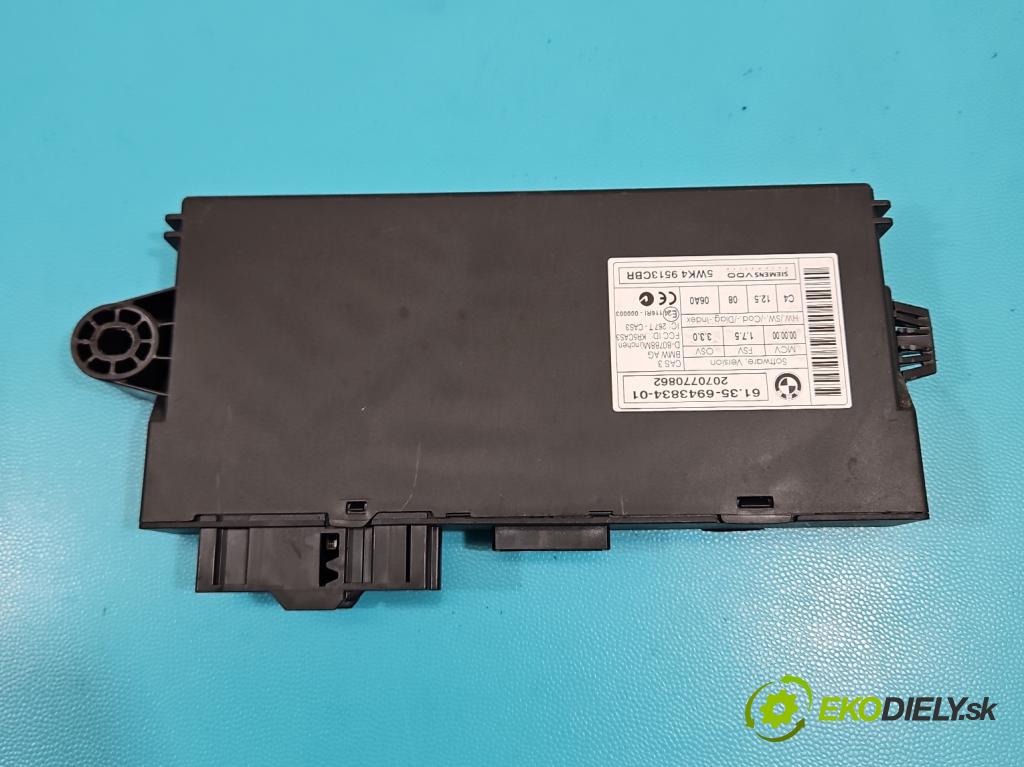 Bmw 3 E90 2005-2013 2.0d 163 HP manual 120 kW 1995 cm3 5- riadiaca jednotka motora 0281013501