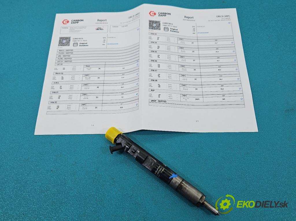 Renault Megane II 2003-2008 1.5 dci 101 HP manual 74 kW 1461 cm3 5- vstrek EJBR01801A (Vstrekovač paliva)