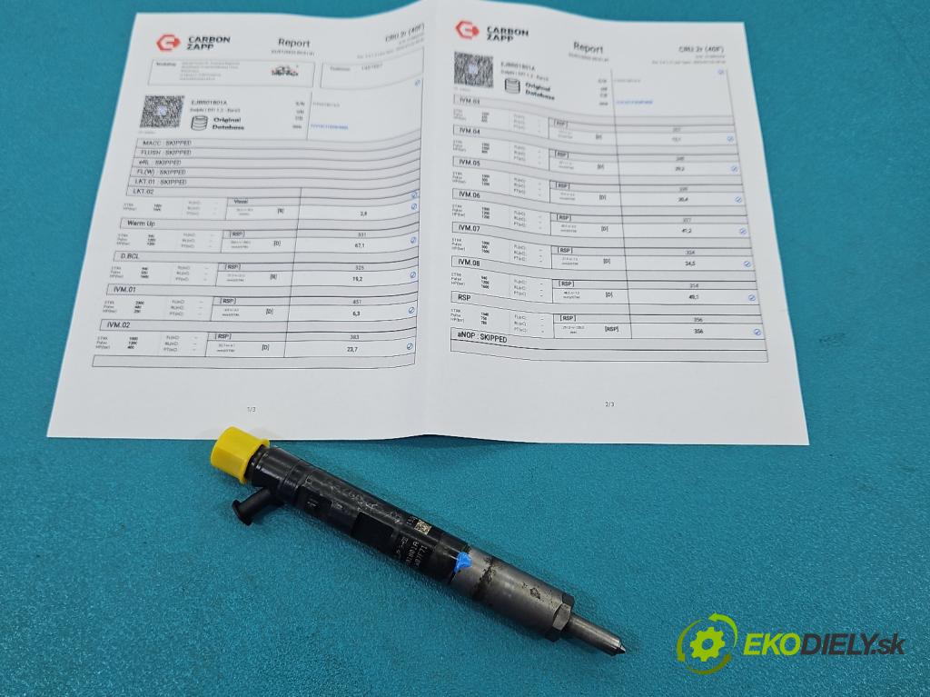 Renault Megane II 2003-2008 1.5 dci 101 HP manual 74 kW 1461 cm3 5- vstrek EJBR01801A (Vstrekovač paliva)