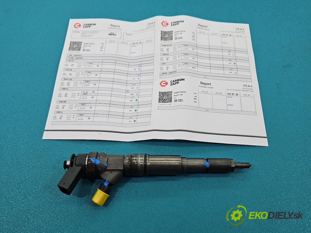 Bmw 3 E90 2005-2013 2.0d 163 HP manual 120 kW 1995 cm3 5- vstrek 0445110216 (Vstrekovač paliva)