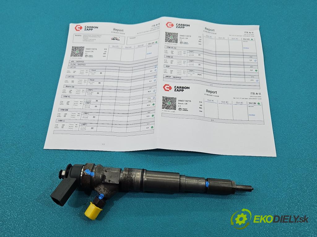 Bmw 3 E90 2005-2013 2.0d 163 HP manual 120 kW 1995 cm3 5- vstrek 0445110216 (Vstrekovač paliva)