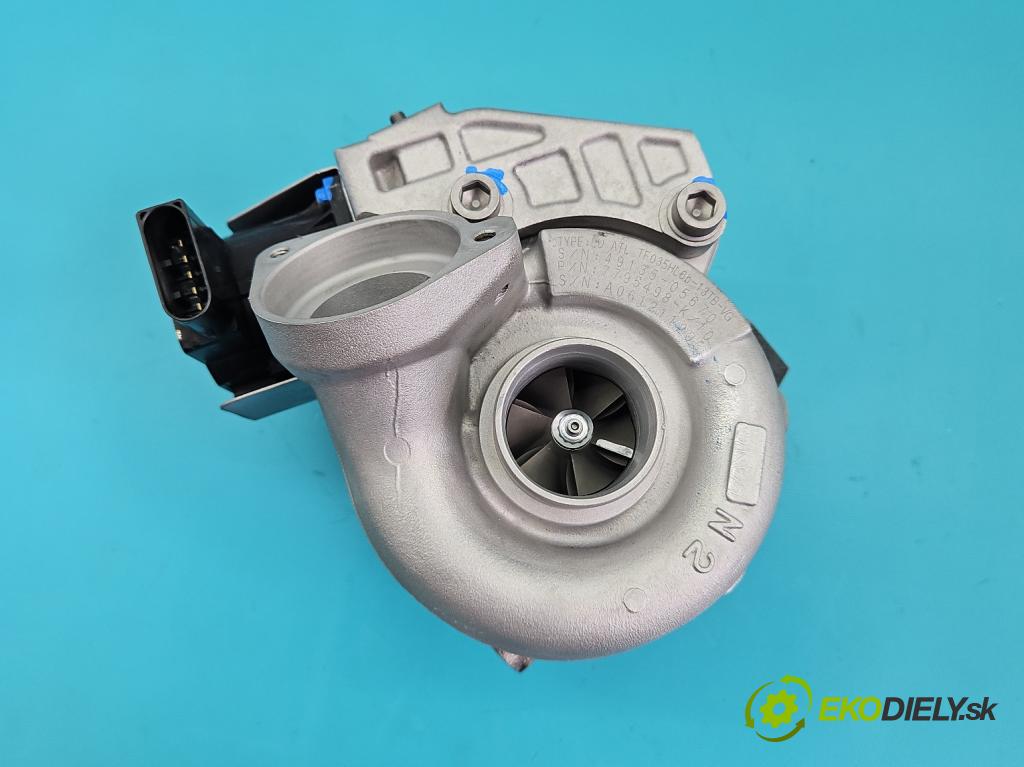 Bmw 3 E90 2005-2013 2.0d 163 hp manual 120 kW 1995 cm3 5- Turbodmychadlo repasováno 49135-05670