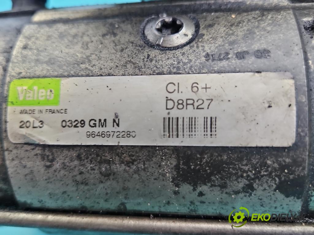 Lancia Phedra 2002-2010 2.2 JTD 128 HP manual 94 kW 2179 cm3 5- štartér D8R27 (Štartér)
