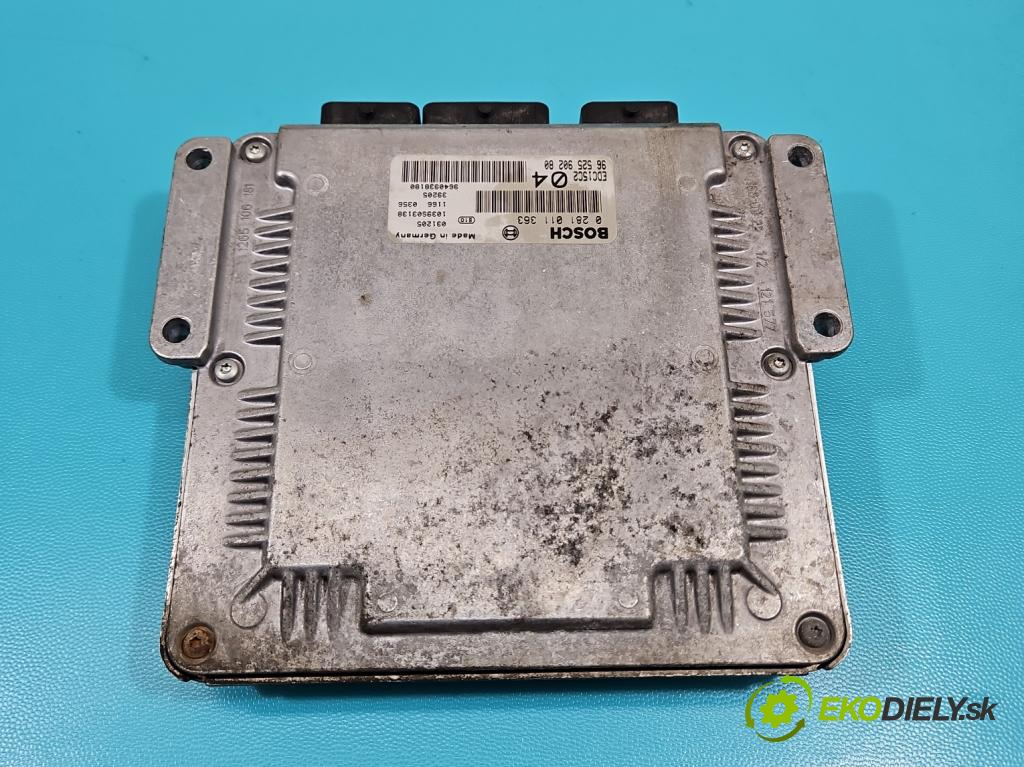Lancia Phedra 2002-2010 2.2 JTD 128 HP manual 94 kW 2179 cm3 5- riadiaca jednotka motora 0281011363